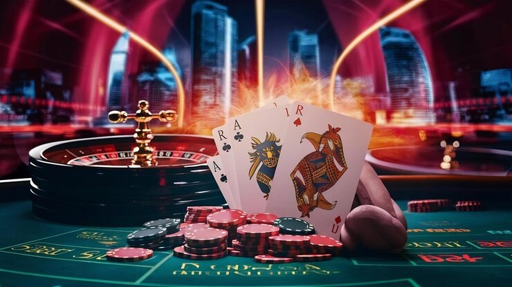 Live dealer table on mobile